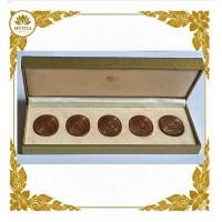ราคา [หายาก/ครบชุด] เหรียญที่ระลึกพระพุทธปัญจภาคี ปี 39 เนื้อทองแดงกรมธนารักษ์จัดสร้าง มหามงคลกาญจนาภิเษก ร.9 พร้อมกล่อง(A52) (44228794982)