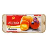 ราคา ซีพี ซีเล็คชั่นไข่ไก่ซูเปอร์พลัสดีเอชเอ CP Selection Super Plus DHA Egg 10Egg (45010842752)