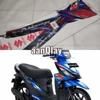 ราคา Suzuki Address R Pearl Blue Striping - Titan Black Striping Suzuki Address 110 Striping Suzuki Address (27837921651)