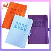 ราคา A5 ขนาดปกหนัง Faux 2026 สมุดบันทึกวางแผนพร้อมปฏิทินรายเดือนรายสัปดาห์รายวัน Notepad Planner (45514755609)