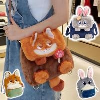 ราคา พร้อมส่ง กระเป๋าเป้สะพายหลัง Plush กระต่าย ความจุเยอะ เนื้อผ้านุ่ม แบบพกพา สำหรับนักเรียน (43578128475)