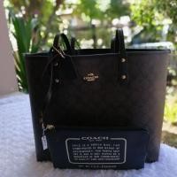 ราคา COACH F36658 IM/Broen/Black (684913681)