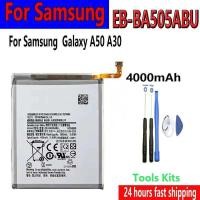 ราคา EB-BA505ABU EB-BA505ABN แบตเตอรี่ 4000mAh สำหรับ Galaxy A50 A505F SM-A505F A505FN/DS A505GN/DS (52508829649)
