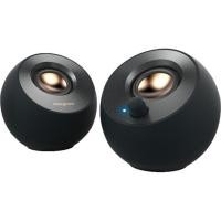 ราคา Creative Pebble V2 Black 3.5mm & USB Type-C Powered Desktop Speakers (27980418893)
