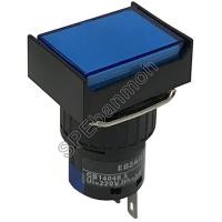ราคา L16A-003-5P-DZ สวิทช์กดติด-กดดับ (Maintain) ∅16mm OFF-ON DC 220V สีน้ำเงิน (Blue) (20081329389)