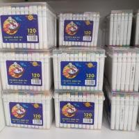 ราคา Touch Young marker set - Twin Marker 60/80/120 สี - ปราศจากแอลกอฮอล์พร้อมหัวแปรง Fine/Broad 2 หัว (53305288451)