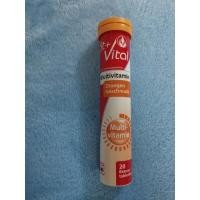 ราคา วิตะมินรวมรสส้มยี่ห้อ Fit+Vital จากเยอรมัน (21540524644)