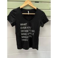 ราคา เสื้อยืดสีดำ mc lady size S อก 32“นิ้ว สภาพดี (42553784195)