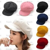 ราคา YSANNH Newsboy Cap Fashion Baker Boy Hats Visor Hat Autmn Winter Painter Cap (53063700240)