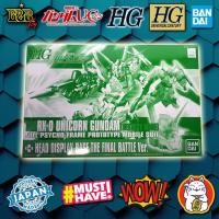 ราคา HGUC - Unicorn Gundam (Destroy Mode) + Head Display Base Final Battle Ver. จาก Gundam Unicorn (7144625870)