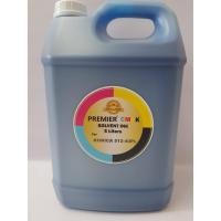 ราคา หมึกสี Solvent ink สำหรับ หัวพิมพ์ Konica 512i 40PL 5ลิตร ไร้กลิ่น PREMIER SOVENT INK 40PL สี Cyan (ฟ้า) (5368669456)