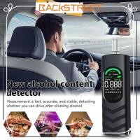 ราคา BACKSTAGEREAT Digital Alcohol Tester, Digital Display Breath Analysis เครื่องตรวจจับแอลกอฮอล์, จอแสดงผล LCD แบบพกพา Police Grade Alcottester Alcohol Screening การทดสอบ (57664614245)
