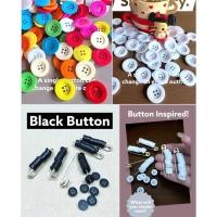 ราคา กระดุม กลมแบน สีขาว สีดำ คละสี หลายขนาด ใช้สำหรับงาน ตัดเย็บ ตกแต่ง button for SEW สินค้าพร้อมส่งจากไทย (16937280678)