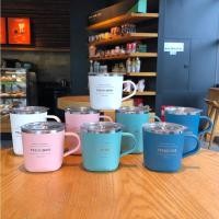 ราคา แก้วกาแฟ TYESO MUG ขนาด 9oz/10oz Tyeso Mug แก้วกาแฟ260ml. 300ml มีหูจับในตัว พร้อมฝา ใช้งานง่าย สะดวกมากๆ (17092551463)