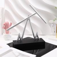 ราคา Swinging Sticks Kinetic Energy ประติมากรรมลูกตุ้ม Perpetual Motion เครื่องเดสก์ท็อปเครื่องประดับ (46310924693)