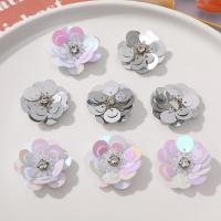 ราคา ลูกปัดเลื่อม Rhinestone ดอกไม้ diy Hand-ทอ Headdress อุปกรณ์เสริมผม Hole รองเท้าดอกไม้วัสดุขายส่ง (47863935074)