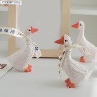 ราคา RYEIGHTONSJ เรซิ่นสีขาวเป็ดเดสก์ท็อปตุ๊กตา,เรซิ่นสีขาวมินิเรซิ่นเป็ดเครื่องประดับสวนขนาดเล็ก,เป็ด 2.17x3.94in มือหัตถกรรมเรซิ่นเป็ดตกแต่งตาราง (54364250590)