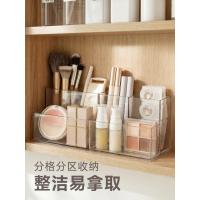 ราคา In-Mirror กล่องเก็บตู้ลิปสติกแปรงแต่งหน้าแป้งพัฟชั้นวางเครื่องสําอาง Sundries Desktop Transparent Compart (48963381719)
