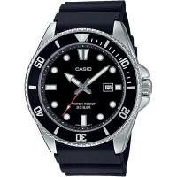 ราคา [ส่งตรงจากญี่ปุ่น] CASIO นาฬิกาข้อมือ CASIO Collection MDV-107-1A1JF สำหรับผู้ชาย สีดำ นาฬิกาดำน้ำ (44965955964)