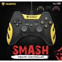 ราคา จอยเล่นเกมส์NUBWO NJ-35 JOY GAMING SMASH PS3/PC CONTROLLER (7665332805)