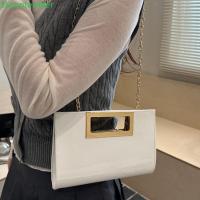 ราคา SPEPEMBER PU หนัง Crossbody กระเป๋า, Metallic Elegant Women Evening Clutch Bag, Multifunctional Square Glitter Stylish Chain Shoulder Bag Night Out (42033776360)
