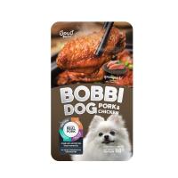 ราคา [สินค้าส่งด่วน] บ๊อบบี้ด๊อกอาหารเปียกสุนัข หมู+ไก่ 110ก (54416279419)
