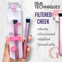 ราคา ของแท้100% ขนนุ่มมาก Real Techniques Brush เรียลเทคนิค แปรงRT เนื้อครีมโปร่งใส FILTERED CHEEK 4026 (26819970652)