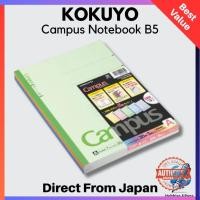 ราคา สมุดโน้ต KOKUYO Campus แพ็ค 5 เล่ม คละสี ขนาด B5 มีเส้นบรรทัด 30 หน้า (NO-3CANX5) (48558912327)