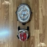 ราคา Scoopy i (2017) ไฟหน้าเพชร LED + ไฟท้ายเพชร สีแดงใส พร้อมขั้วหลอด (25771983241)