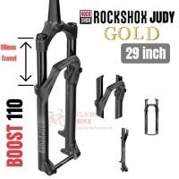 ราคา RockShox Judy Gold RL Air Fork 29 นิ้วGlossy Black Travel 100 มม.ออฟเซ็ต 42 มม.เรียว Boost Shaft 15x110 มม.Maxle Stealth (29145547504)