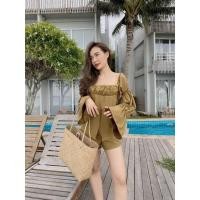 ราคา Set2ชิ้น เสื้อ แขนยาว+กางเกง ขาสั้น (7151112187)