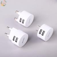 ราคา PEWANY เครื่องชาร์จโทรศัพท์มือถือ 5V 2.1A UK Dual USB Quick Charge Mini Adapter Travel Charger Travel Charger Head Wall Charger (27945522163)