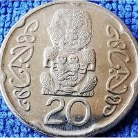 ราคา เหรียญ​นิวซีแลนด์​ New​ Zealand,​ 20​ Cents,​ ใช้แล้ว,​ #​0262 (13310762417)