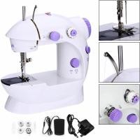 ราคา จักรเย็บผ้า ไฟฟ้า มินิ ขนาดพกพา Mini Sewing Machine จักรเย็บผ้าขนาดเล็ก พกพาสะดวก (สีม่วง) (25264696083)