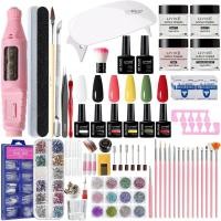 ราคา ชุดอุปกรณ์ทำเล็บยอดขายข้ามแดน มีเครื่องอบเจล เครื่องขัดเล็บ สีเจลทำเล็บ เหมาะมือใหม่เริ่มต้นทำเล็บ (51365482326)