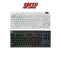 ราคา LOGITECH PRO X TKL (Black/White) Mechanical Wireless Gaming Keyboard (คีย์บอร์ด) | By Speed Gaming (24792953091)