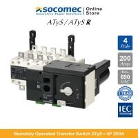 ราคา Socomec Remotely Operated Transfer Switch ATyS r 4P 200A | 95234020 | Socomec (28327526245)