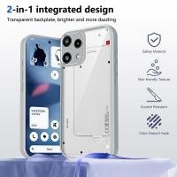 ราคา เคสซิลิโคนใสสําหรับ NothingPhone 3A Lite Nothing โทรศัพท์ 3A Lite 3ALite Pro PC กลับ TPU กันชนฝาครอบโทรศัพท์กันกระแทก (45407503781)
