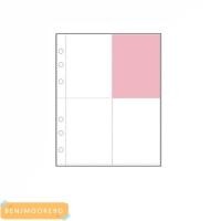 ราคา BENJMOORE9Q หลายกระเป๋า, A5 PP Acid ฟรี Photocard Binder แผ่น, โปร่งใส Kpop Photocard Binder (42133285725)