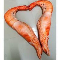 ราคา หมอนกุ้งนึ่งขนาด 80ซม bringmehug คนแพ้กุ้งก็กอดได้ สีส้มสดใส หมอนข้าง หมอนพิมพ์ลาย หมอนอิง (634679433)