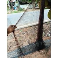 ราคา แหสานมือ ย้อมพร้อมหว่าน แหหาปลา ยาว9ศอกตา4ซมฝีมือ100% (24644370322)