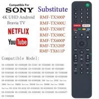 ราคา รีโมทคอนโทรลทดแทนสําหรับใหม่ RMF-TX500P, รีโมทคอนโทรลที่ไม่มีฟังก์ชั่นเสียง, เข้ากันได้กับทีวี KD-43X8000H, KD-49X8000H, KD-55A8H, KD-55X8000H, KD-55X-55X9000G, KD-55X8500H, KD-55X9000H, KD-55X8500G, 