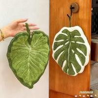 ราคา อินารันย่า ผ้าเช็ดหน้าครัวดูดซับน้ําปะการังกํามะหยี่ผ้าเช็ดมือการ์ตูนใบแขวนหนาผ้าทําความสะอาดห้องครัว (54865552618)