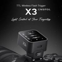 ราคา Godox X3C X3N X3S X3F X3O TTL แฟลชไร้สาย Speedlite Trigger Controller สําหรับ AD200 V1 TT600 TT685II V100 V860III AD600 Light (28795478297)