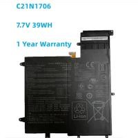 ราคา C21N1706 laptop battery for ASUS ZenBook flip S UX370U ux370wa ux600f UX370UAR UX370UAF UX370UA-C4059T 7.2 V 39WH (26704707528)