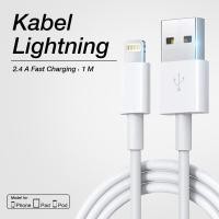 ราคา สายเคเบิลข้อมูล USB Lightning ชาร์จเร็ว iPhone Data Transfer 2.4A 1M - S-IP5G (58016463340)