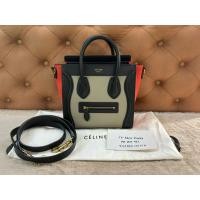 ราคา Celine Nano Luggage leather Bag (41656993642)