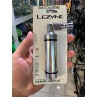 ราคา ที่สูบ CO2 LEZYNE ALLOY DRIVE สีเงิน และ สีดำ พร้อมแก๊ส พร้อมหัว ที่เก็บสวยๆ (22223944568)