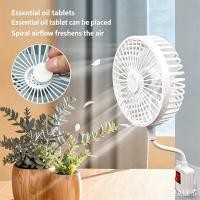 ราคา ครัวเรือน Plug-and-play Aroma Mini Fan Wall Socket Mount Cooling Fan (51761689500)