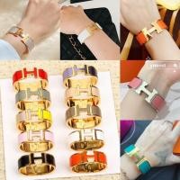 ราคา 100% Genuine HERMES Clic Clac H Wide Edition Bracelet (29676009841)